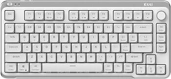 Фото Kzzi I75 Red Switch White Bluetooth/USB (6977534870628)