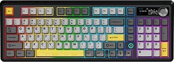 Фото A-Jazz AK980 V2 Maillard Switch Black/Gray/Yellow Bluetooth/USB (AK980-V2-M-BGY)