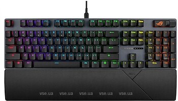 Фото Asus ROG Strix Scope II Black USB (90MP03XG-BKMA00)