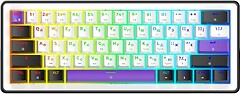 Фото Hator Hellyberry HK60 White/Violet USB (HK60)