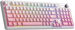 Фото MageGee GK960 RGB White/Pink USB (6971969729049)