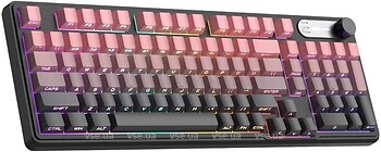 Фото MageGee GK960 RGB Wireless Black/Pink Bluetooth/USB (6971969728929)
