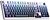 Фото MageGee GK960 RGB Wireless White/Blue Bluetooth/USB (6971969728943)
