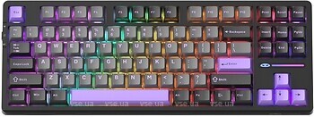 Фото MageGee Light 87 RGB Blue Whale Switch Dark Purple Bluetooth/USB (6971969728721-UA)