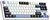 Фото MageGee Light 87 RGB Ivory White Switch Star Blue Bluetooth/USB (6971969728424-UA)