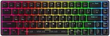 Фото MageGee MK-BOX RGB Magnetic Amethyst Switch Black USB (6971969728646-UA)