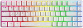 Фото MageGee MK-BOX RGB Magnetic Amethyst Switch White USB (6971969728653-UA)