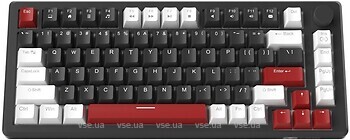 Фото MageGee MK-Star 75 Yellow Switch Black USB (6971969727236-UA)