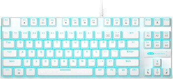 Фото MageGee MK-STAR Blue Switch White USB (6971969720268-UA)