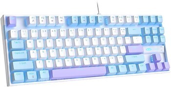Фото MageGee MK-STAR Red Switch Blue/White USB (6971969721371-UA)