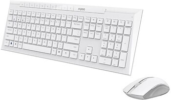 Фото Rapoo M8210 White Bluetooth/USB