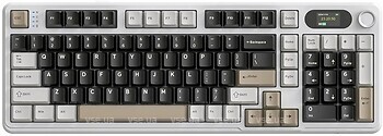 Фото Attack Shark X98PRO Linear Blueberry Switch Cheese White Bluetooth/USB (AS-6972792470559-CW-UA)