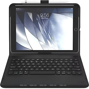 Фото Zagg Messenger Folio for iPad 10.2 2019/2020/2021/iPad Pro 2017/iPad Air 3 Black Bluetooth