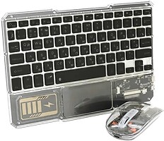 Фото Voltronic YT-KB333 Black/Transparent USB