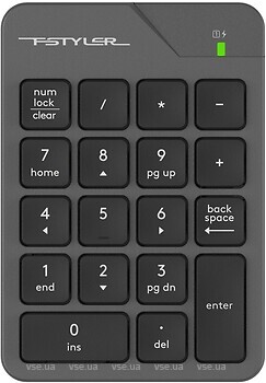Фото A4Tech Fstyler FGK21C1 Grey USB
