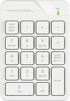 Фото A4Tech Fstyler FGK21C1 White USB