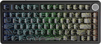 Фото Aula F75 Side Printed Contours Black Bluetooth/USB (NF00062364)