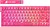 Фото Attack Shark R82 HE Magnetic Switch Pink Contours USB