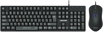 Фото Lenovo KM101 Black USB