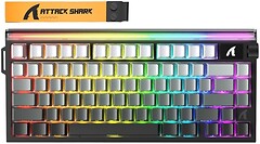 Фото Attack Shark R85 HE Magnetic Switch Grey Gradient USB (R85-HEMS-SP-GG)