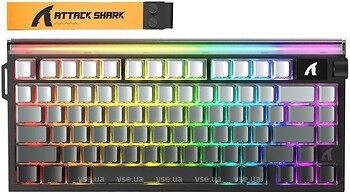 Фото Attack Shark R85 HE Magnetic Switch Grey Gradient USB (R85-HEMS-SP-GG)