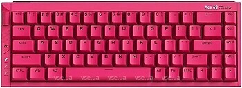 Фото MCHOSE Ace 68 Turbo Mount Tai Magnetic Switch Berry Red USB