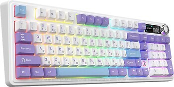Фото A-Jazz AK980 V2 Maillard Switch Purple/White/Blue Bluetooth/USB (AK980-V2-M-PWB)