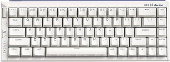 Фото MCHOSE Ace 68 Turbo Gateron Magnetic Jade Pro Nova White USB (HW-ACE68TURBO-11)