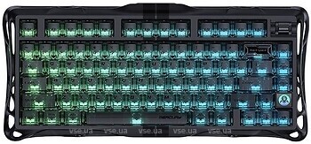 Фото GravaStar Mercury V75 Magnetic Jade Pro Stealth Black USB (GSV75_XTAL_BLK)