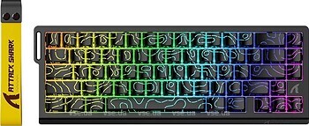 Фото Attack Shark X68 HE Magnetic Linear Switches Black Contours USB (AS-6972792470634-BK)