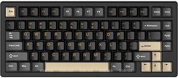 Фото Attack Shark X75 Kailh MX Switches Black Bluetooth/USB (AS-6972792470382-B)