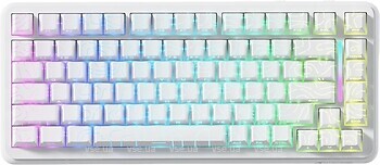 Фото Attack Shark X82 Pro RGB HE Magnetic Switch White Contour Line Bluetooth/USB (AS-6972792470702-WCL)