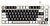 Фото Attack Shark X85 Pro Linear Blueberry Switches Cheese White Bluetooth/USB (AS-6972792471099-CW)