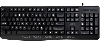 Фото AOC KB120B Black USB (KB120B/97)