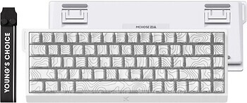 Фото MCHOSE Ace 68 Ice Rhino Magnetic Switch White Topographic USB (MC-ACE68-17)