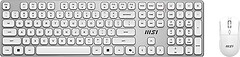 Фото MSI Forge K210 Wireless Combo White USB