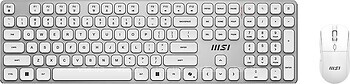 Фото MSI Forge K210 Wireless Combo White USB
