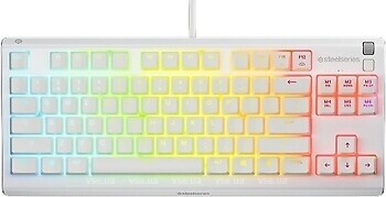Фото SteelSeries Apex 3 TKL White USB (64905)