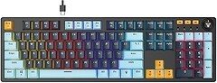 Фото Fantech ATOM107S MK893S Red Switch Navy Blue USB