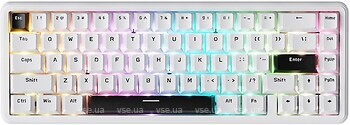 Фото Attack Shark X65 HE Magnetic Switch White USB