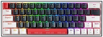 Фото Thunderobot K63 Red Switch White USB (6932066313449)