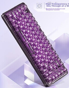 Фото Thunderobot K75 TKL Moon Switch Purple Bluetooth/USB (6932066305550)