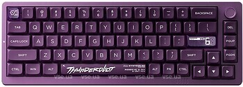 Фото Thunderobot VIC68 Gateron Magnetic Jade Pro Switch Purple USB (6932066317201)