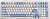 Фото MCHOSE K99 V3 Sky Blue Bluetooth/USB (MC-K99V3-2)