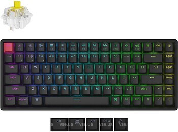 Фото Keychron K2 RGB Black Bluetooth/USB (K2X-J4)