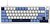 Фото A-Jazz AK690 Melard Switch MC White/Blue USB