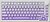 Фото AKKO 5075 V3 Gradient Purple Bluetooth/USB