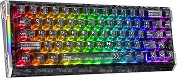 Фото Attack Shark R68 HE Magnetic Switch Ink Shade USB