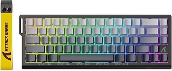 Фото Attack Shark X68 HE Magnetic Linear Switches Black Gradient USB