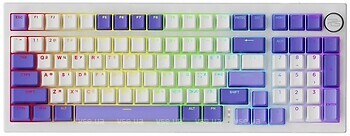 Фото Proove Gaming Slicker Pro Wireless Keyboard White/Purple Bluetooth/USB (WKSLP0022417)